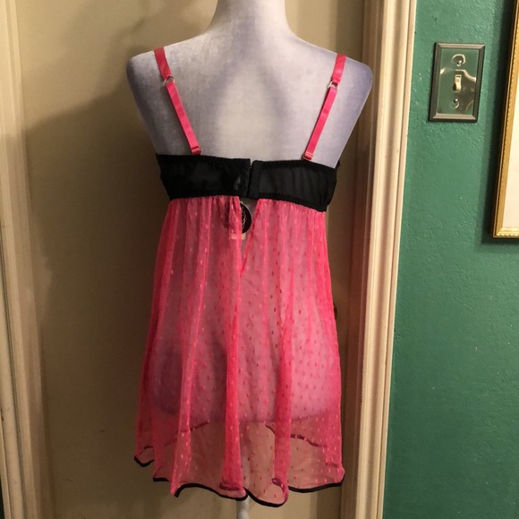 Cacique Seriously Sexy Chemise & Thong - Picture 4 of 15